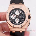 Nice Quality Audemars Piguet Royal Oak Offshore Replica watch Rose Gold 44mm